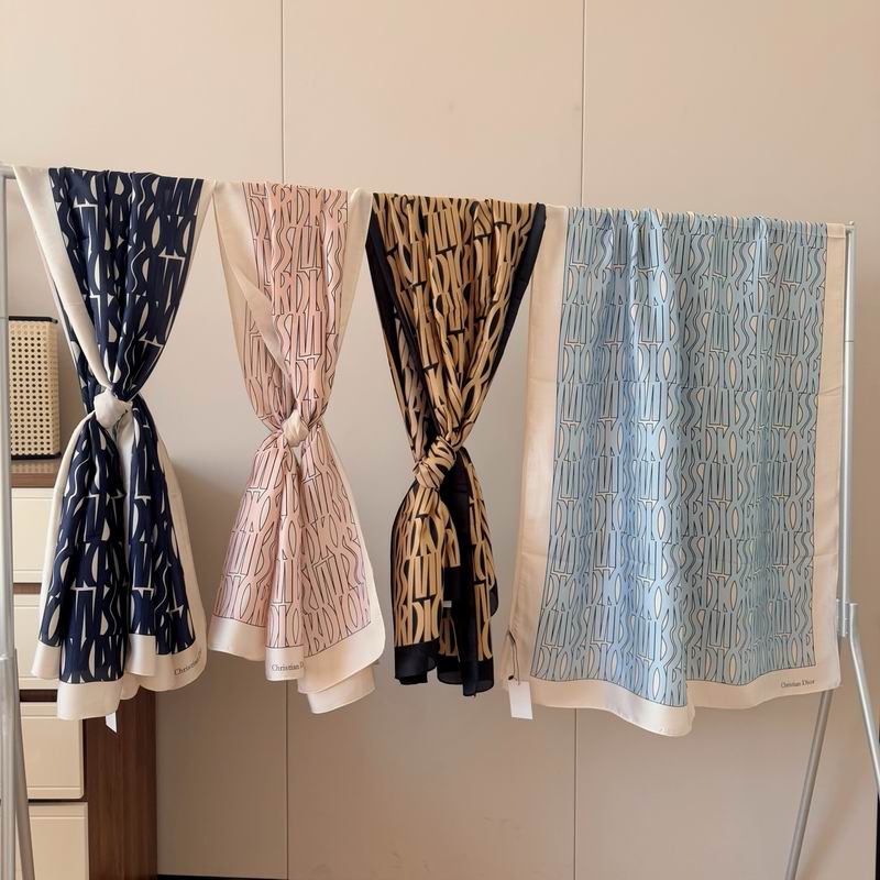 Dior silk scarf 90-180cm E032950